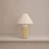Sorrento Handicrafted Table Lamp in Black, blue and white Colour