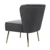 Beato Fabric Accent Chair in Grey Colour