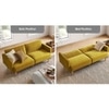 Versatile 3 Seater Fold Out Sofa cum Bed  in Mint Green Colour