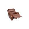 Cheer Leatherette One Seater Manual Recliner in Tan Colour