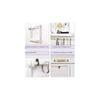 WOODENMOOD Rectangular Wall Rack