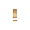 Andrea Wood Table lamp with Bamboo Shade