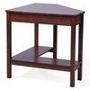 Collins Solid Wood Study Table in Dark Walnut Finish
