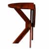 Shri Art 4 Seater Round Dining Table in Honey Finish