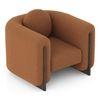 Reno Lounge Chair in Rust Himalaya Boucle Colour