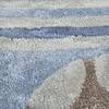 Saraswati Global Little Wool Viscose Hand Tufted Carpet in Pigeon 5X8 ft