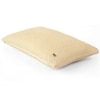 Moss Knit Foil Print Natural  And Gold Cushion Cover 12X20 Inches