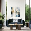 Ezra 2 Seater Fabric Sofa in Sapphire Colour