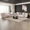 Astoria 3 Seater Fabric Sofa in Sea Salt Grey Colour