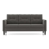 Winston 3 Seater Fabric Sofa in Yessica Grey Colour