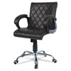 Vooilea Mid Back Executive Chair in Black Colour