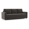 Apollo 3 Seater  Fabric Sofa In Smoke Colour