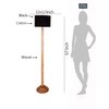 Devansh Wooden Foor Lamp