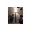 Tall Boy Black Jute Floor Lamp with Black Jute Base