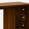 Sheesham Wood Study Table In Scratch Resistant Provincial Teak Finish With Drawers