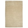 Jackson Ivory Solid Woven Wool 5X3 Feet Carpet