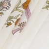 Ayan White Floral 400 TC Cotton Flat Double Queen Size Bedsheet with 2 Pillow Covers – Threads