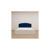 Satya Engineered Wood Queen Size Bed In White Finish