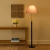 Devansh Wood & Metal Floor Lamp