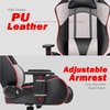 ASE Gaming Gold Series With Footrest Gaming Chair (Grey)