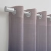 Stoa Paris Sheer Ombre Printed Door Curtain, Aesthetic Curtain with  Light Filtering Balcony,  Set of 1 Parda, Evening Glow - Navy