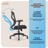 Kepler Brooks Marvel MB Office Desk Chair in Black Colour