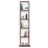 Walten Engineered Wood Bookshelf in Brown Maple