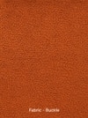 Dexter Boucle Fabric Lounge Chair in Orange Colour