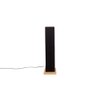 Jacques Black Cotton Shade Floor Lamp