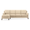 Abbey Sectional Sofa (Colour : Birch Beige, Cushion : Hard, Seater : Left Aligned 3 Seater + Left Aligned Chaise)