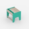 Topolino Toddler Activity Table & Chair in Teal