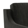 Abbey Sectional Sofa (Colour : Graphite Grey, Cushion : Hard, Seater : Right Aligned 2 Seater + Right Aligned Chaise)
