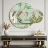 Mughal Royal Garden Framed Wall Painting for Living Room 56 x 82 cm