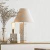 Speckle Table Lamp With Conical Shade