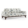 Granada Luxe 3 Seater Fabric Sofa in Adrian Velvet Colour