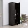 Hexa Red Wooden 2 Door Wardrobe with 4 Shelves in Flower Wenge Colour