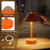 Orange Tap Lamp for Home Decoration
