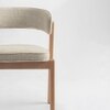 Harbor Solid Wood Dining Chair in Beige Colour