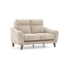 Ronan 2 Seater Fabric Sofa In Beige Colour