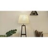 Salita Beige Jute Floor Lamp with Beige Jute Base