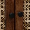 Sheesham Wood Sideboard In Scratch Resistant Provincial Teak Finish