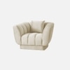 Exalt Fabric Sofa (Beige)