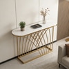 Aureum Metal Console Table