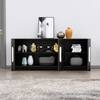 Hexa Red Multipurpose Storage Cabinet With 3 Door in Flower Wenge Colour