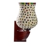 Devansh Solid Wood Electric Wall Light in Multi Colour with Multi Shade Count of 1 Light