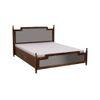 Domino Solid Wood Storage Bed In Turquoise Blue Colour