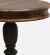 Broo Sheesham Wood End Table In Provincial Teak Finish