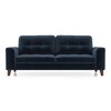 Verona Sofa Set (Colour: Cobalt Blue, Seater: 3+1+1)