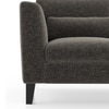 Lewis Sofa Set (Colour : Smoke Grey, Cushion : Hard, Seater : 2+1+1)