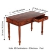 Nairobi Sheesham Wood Study Computer Table In Honey Finish
